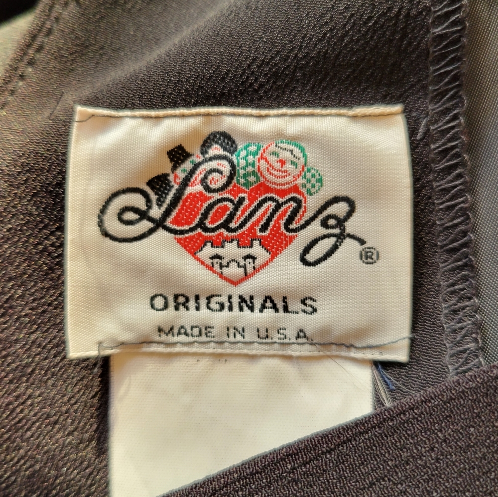 VTG Lanz Originals black cocktail dress - Picture 17 of 17
